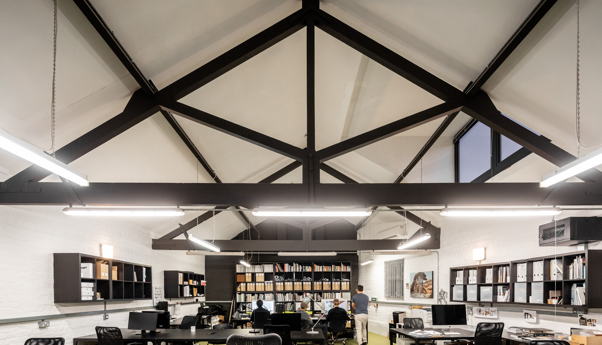 The Plan 9 studio at Vincent's Yard, Brixton